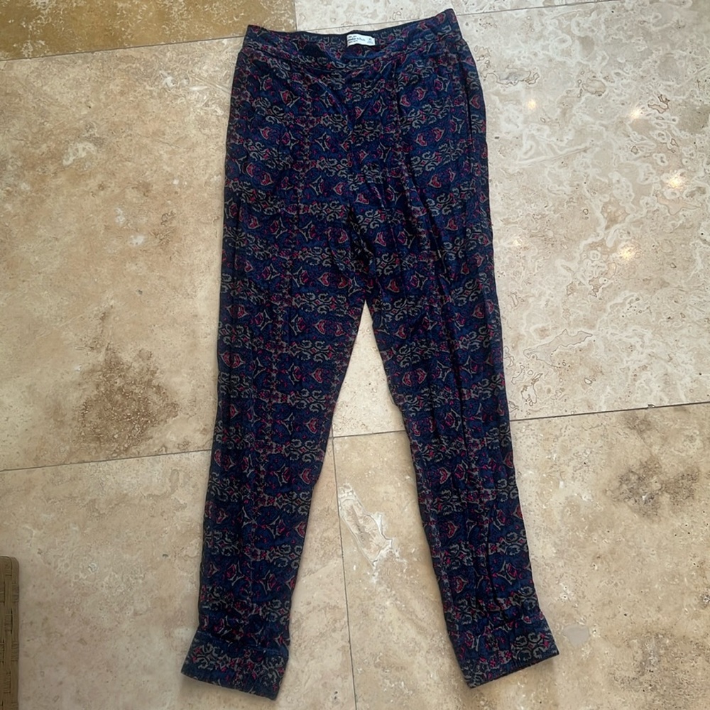 Abercrombie & Fitch Print Knit Jogger Style Pants Size XS